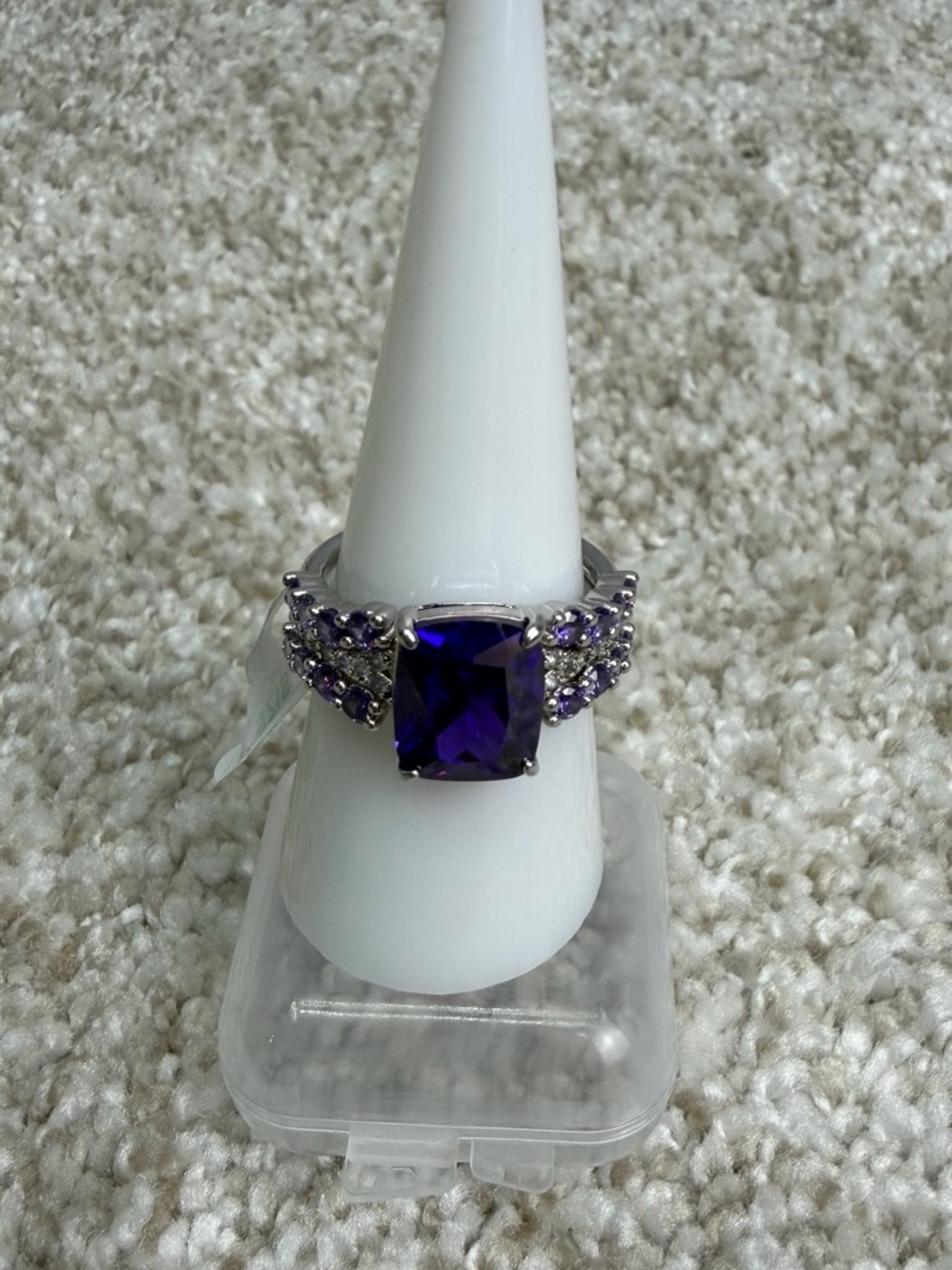 Bomb Party BP RBP6339 Lymphoma Awareness A Life Worth Fighting For Ring Size 8